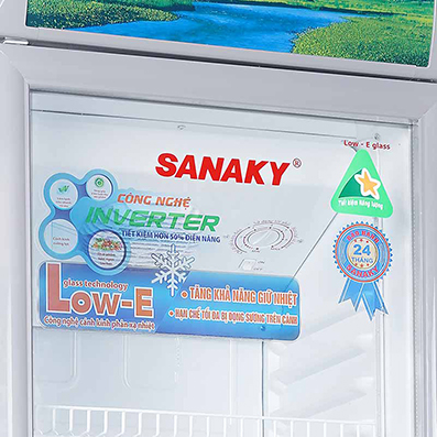 Tủ Mát Sanaky Inverter VH-408W3L