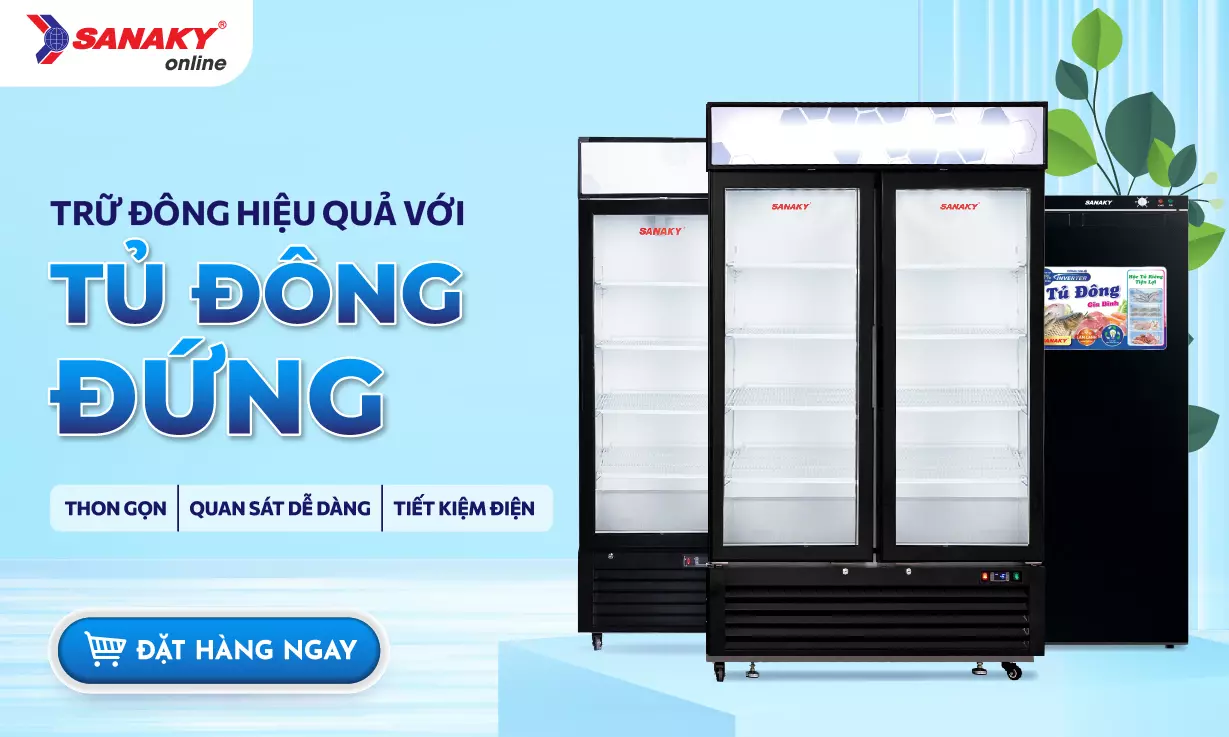 Sanaky Việt Nam - Thương hiệu điện lạnh, điện gia dụng, máy biến áp
