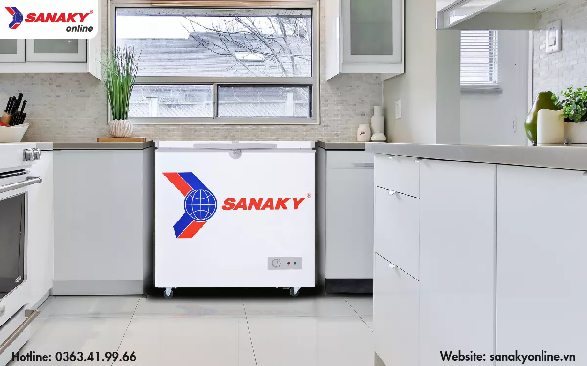 Hướng dẫn sử dụng tủ đông Sanaky mới mua đúng cách